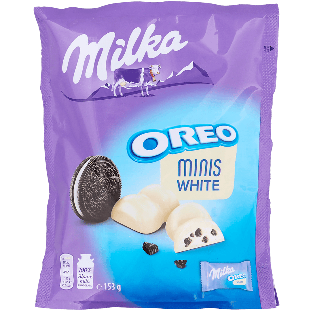 Milka Oreo Mini's White