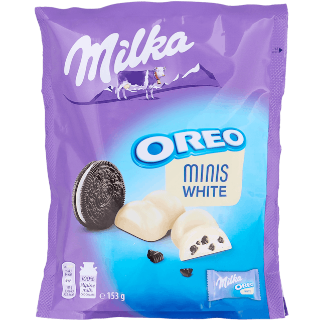 Oreo Mini Milka Białe