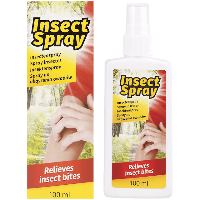Spray po ukąszeniu owadów  