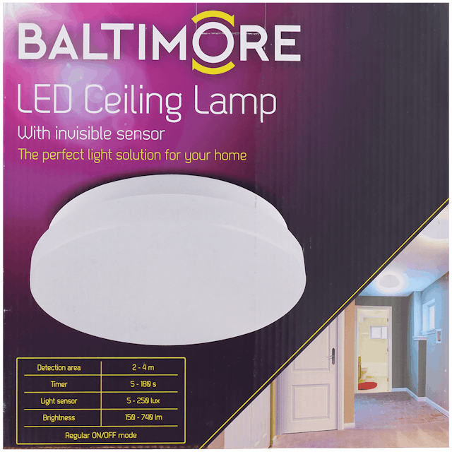 Baltimore Deckenlampe mit Sensor  