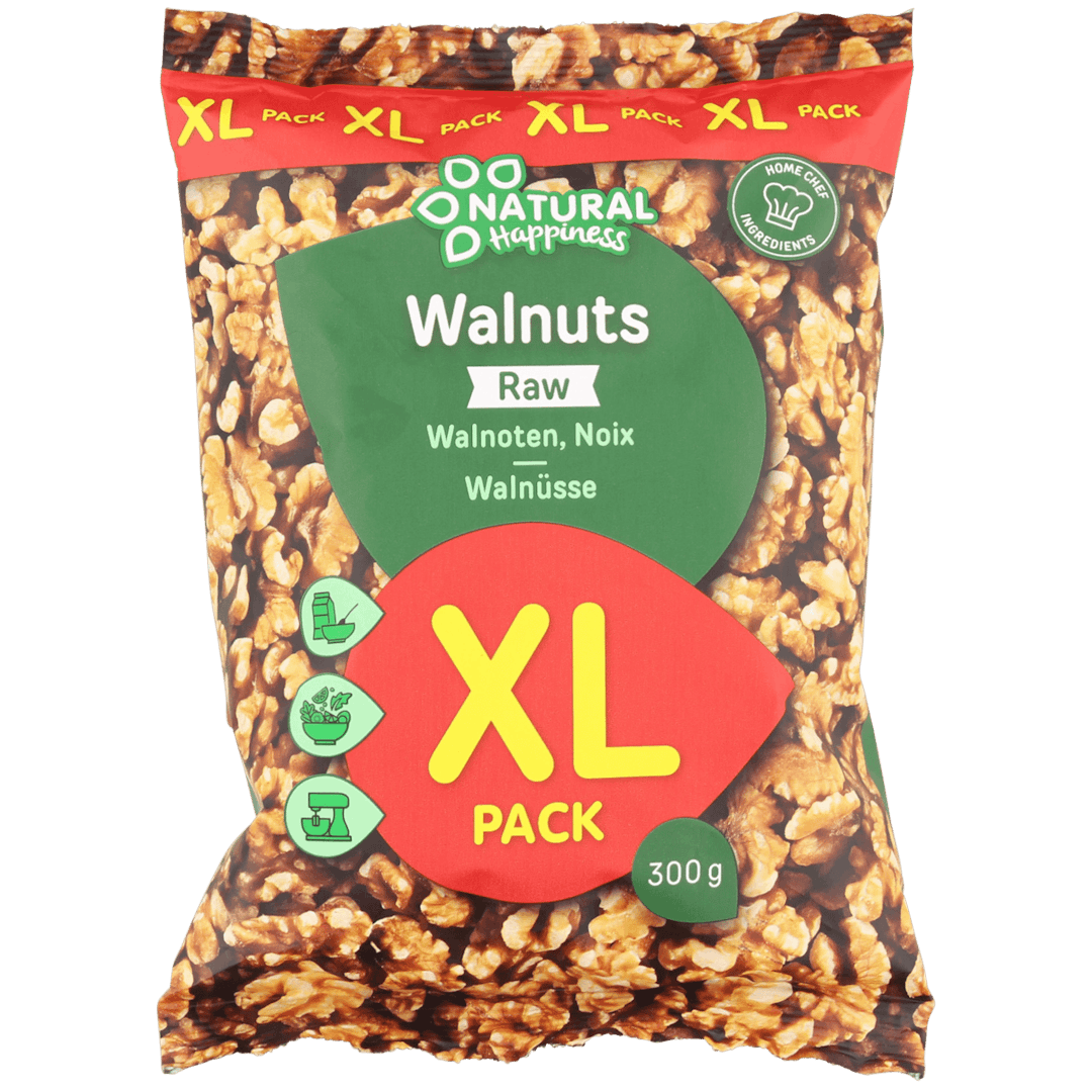 Natural Happiness walnoten XL-pack