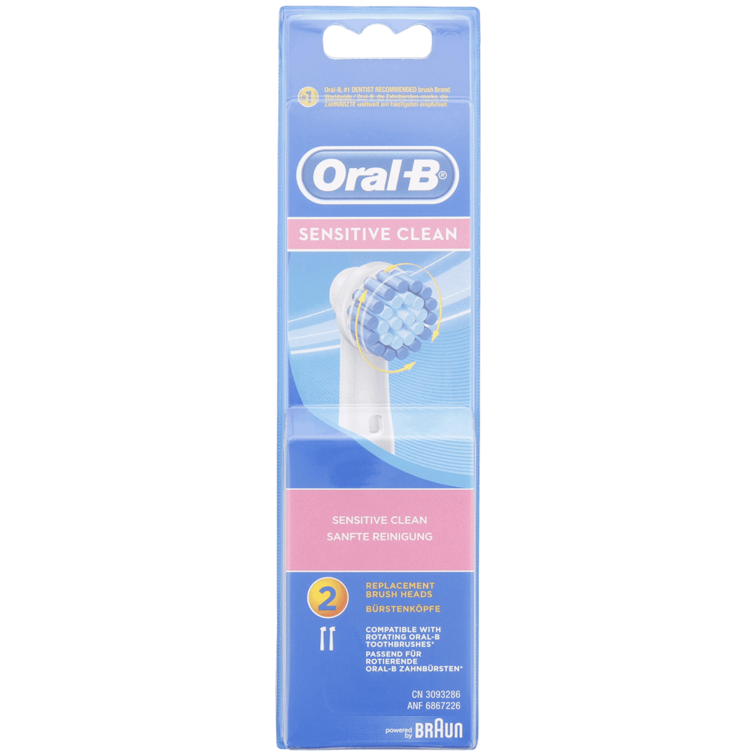 Oral-B opzetborstels Sensitive Clean