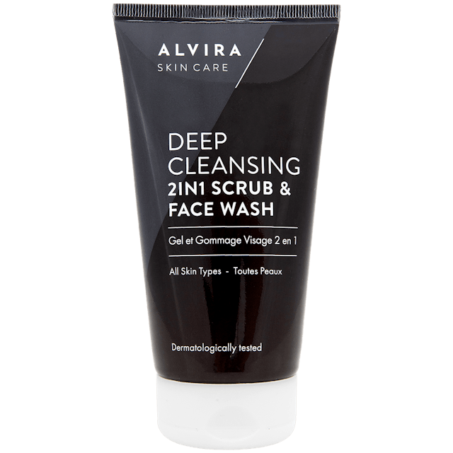 Peeling i preparat do mycia twarzy 2-w-1 Alvira  