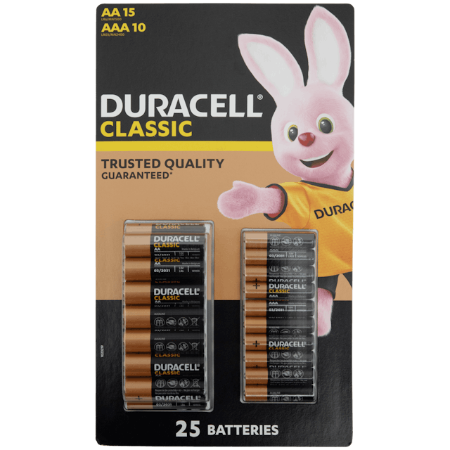 Duracell batterijen AA/AAA