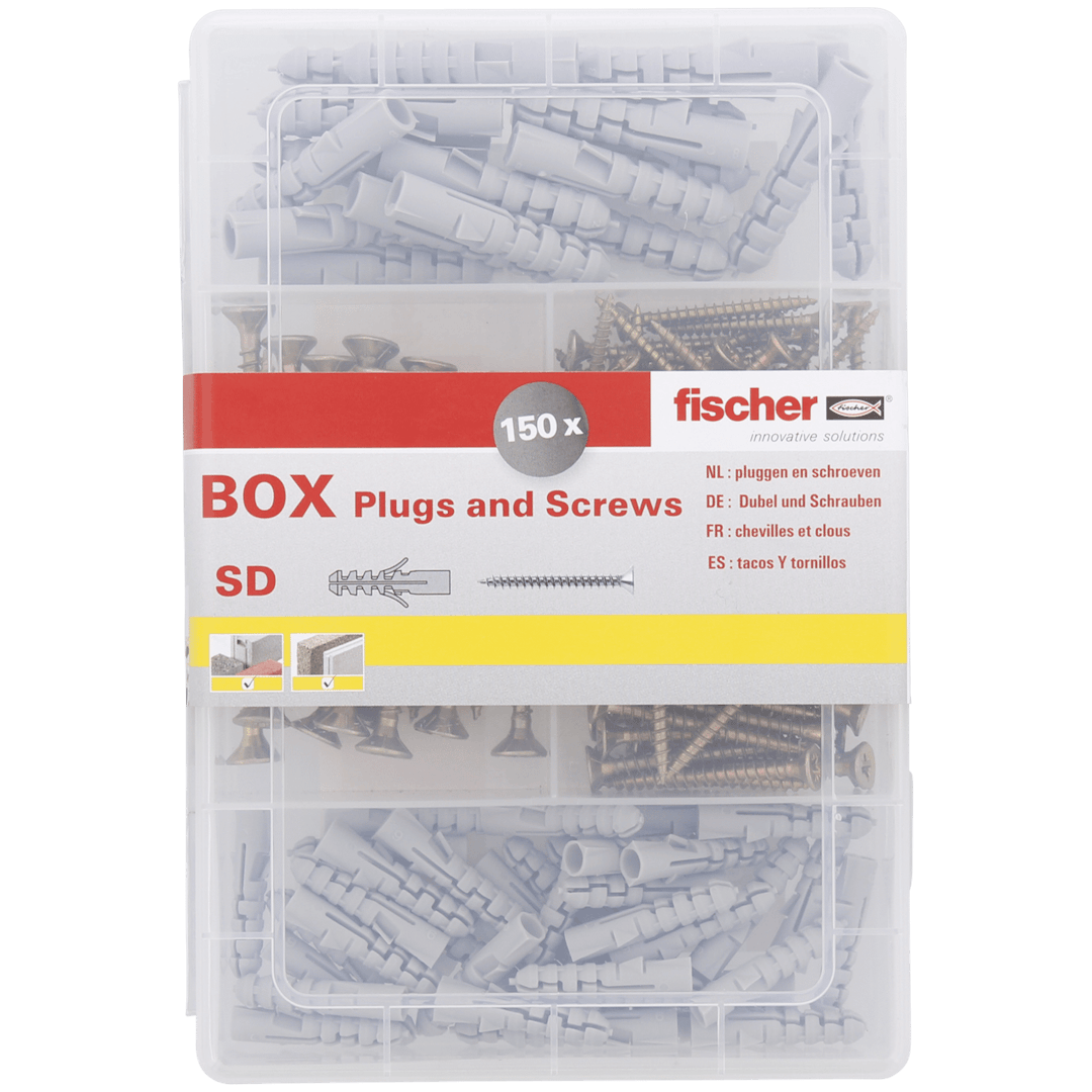 Fischer pluggen- en schroevenbox  