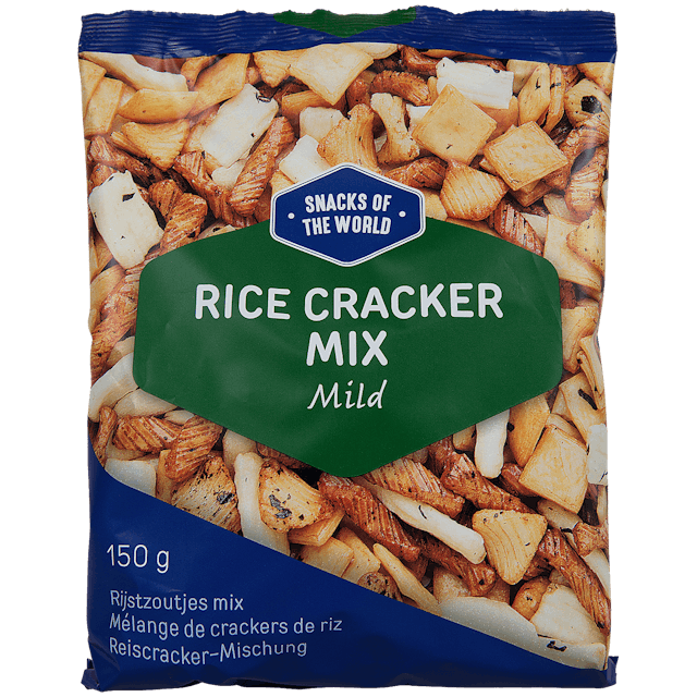 Snacks of the World mieszanka krakersów ryżowych  