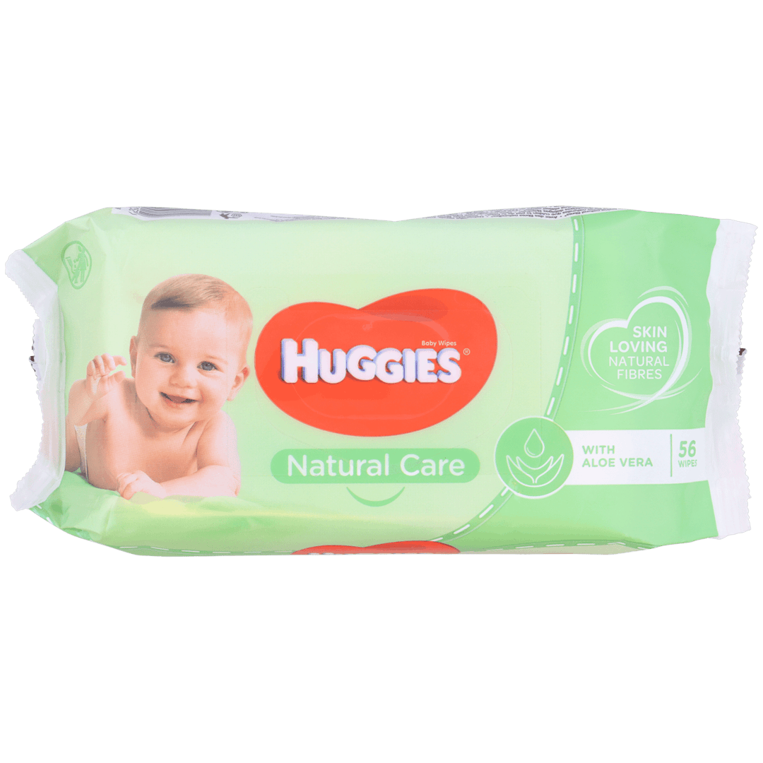 Huggies babydoekjes Natural Care 
