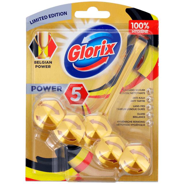 Glorix toiletblok Power 5 Gold