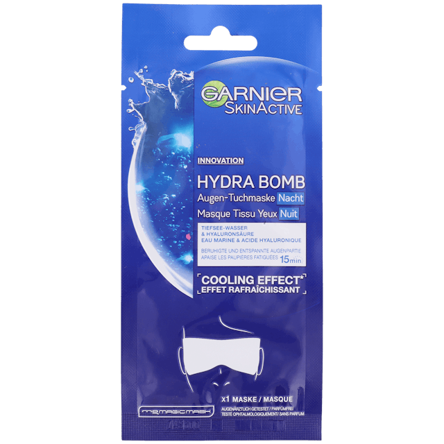 Garnier SkinActive Augen-Tuchmaske Hydra Bomb