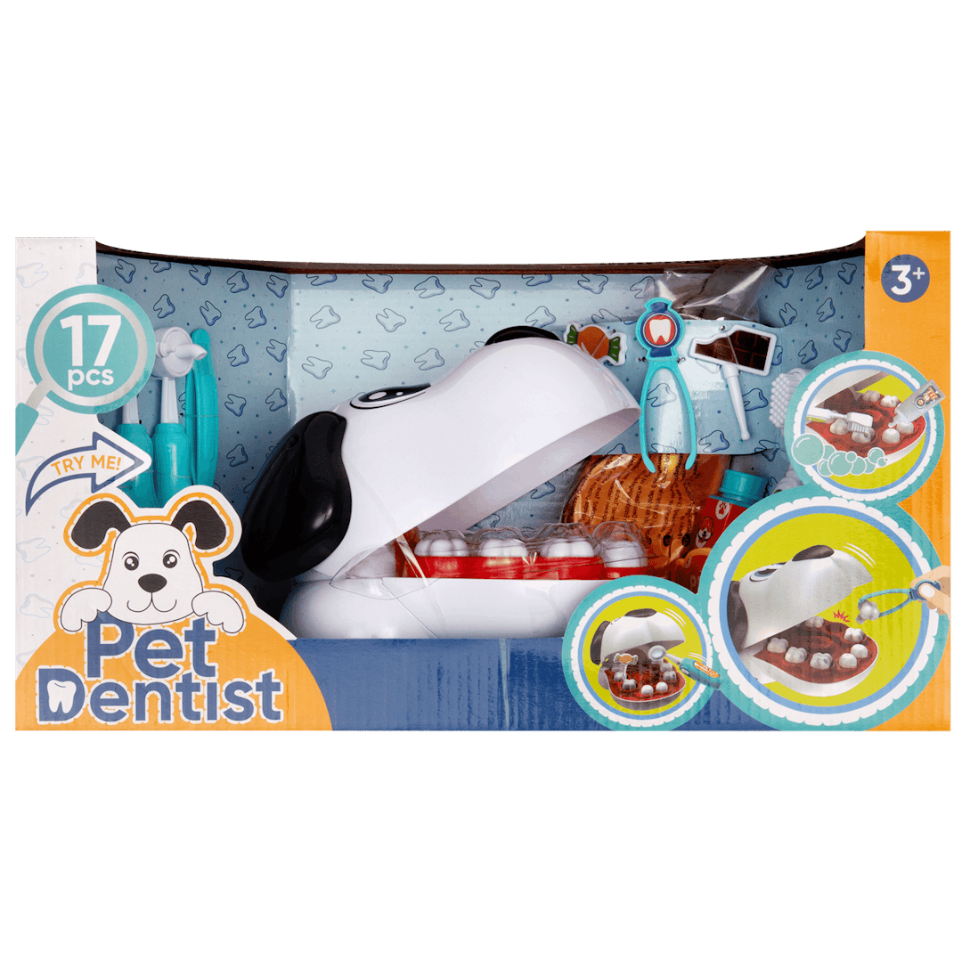 Set de jeu dentiste pour animaux  