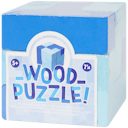 Puzzle cube en bois