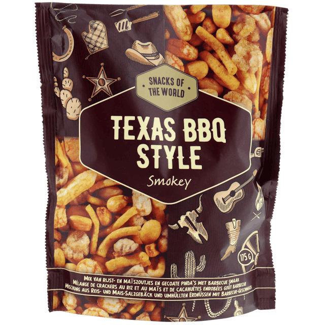 Texas BBQ Style Snacks of the World  