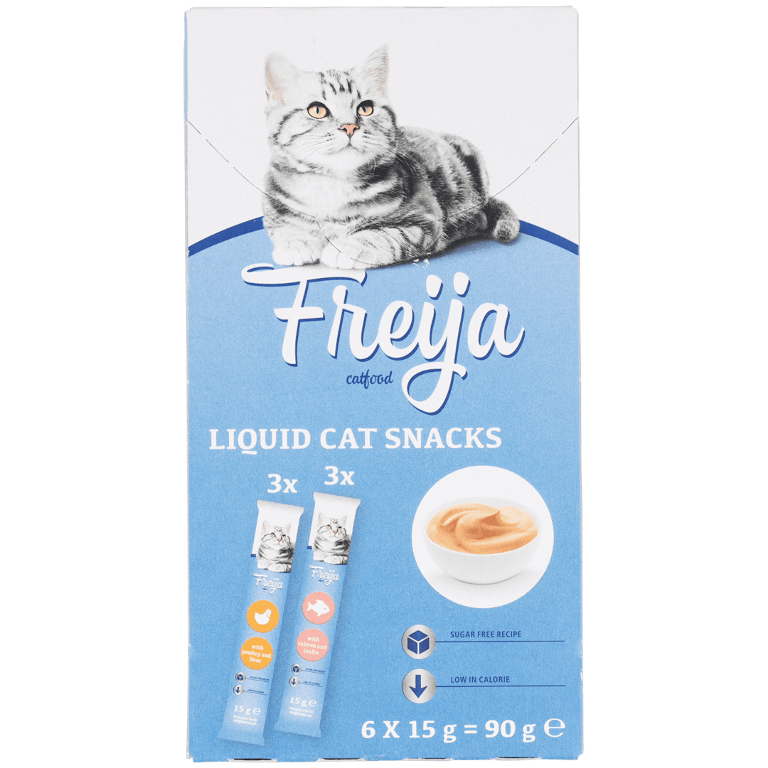 Snacks liquides pour chats Freija  