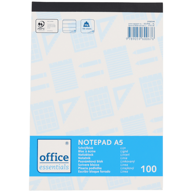 Bloc-notes A5 Office Essentials  