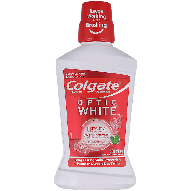 Ústní voda Colgate Optic White