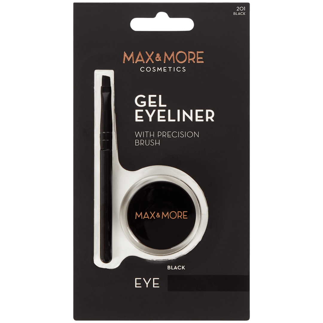 Gel eye-liner Max & More  