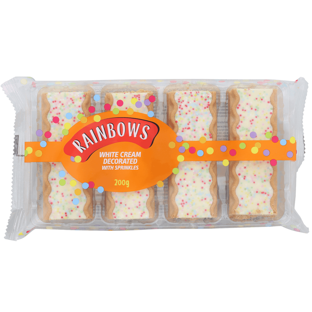 Biscuits confettis Rainbows  