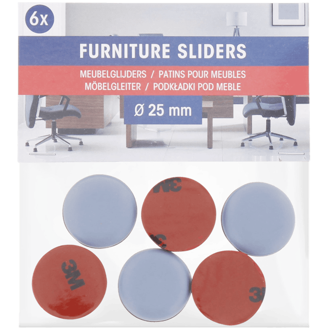 Zelfklevende meubelglijders  