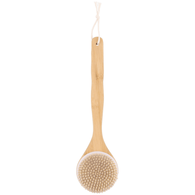 Bambusowa szczotka do mycia pleców  