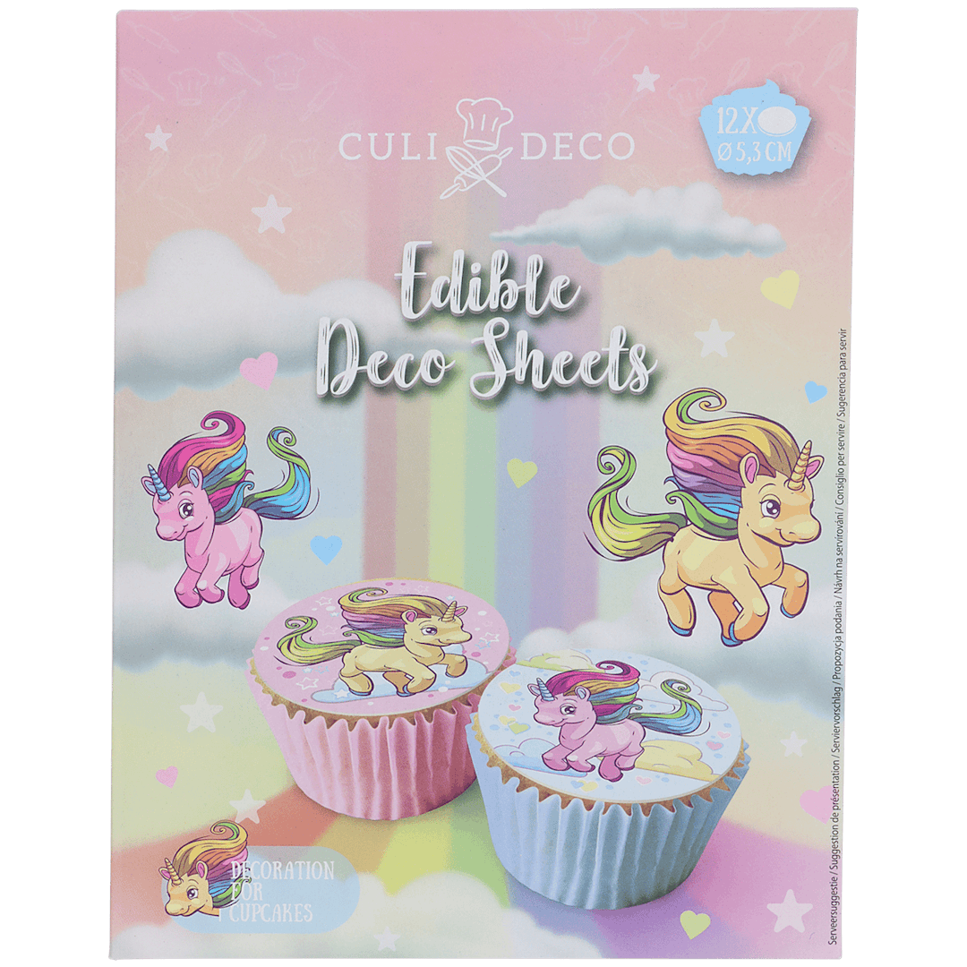 Deko-Sheets für Cupcakes  