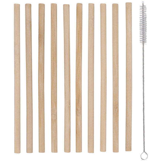 Trinkhalme aus Bambus  