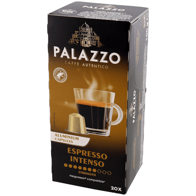 Palazzo koffiecups Espresso Intenso