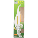 LED žárovka s vláknem ve tvaru svíčky LSC  