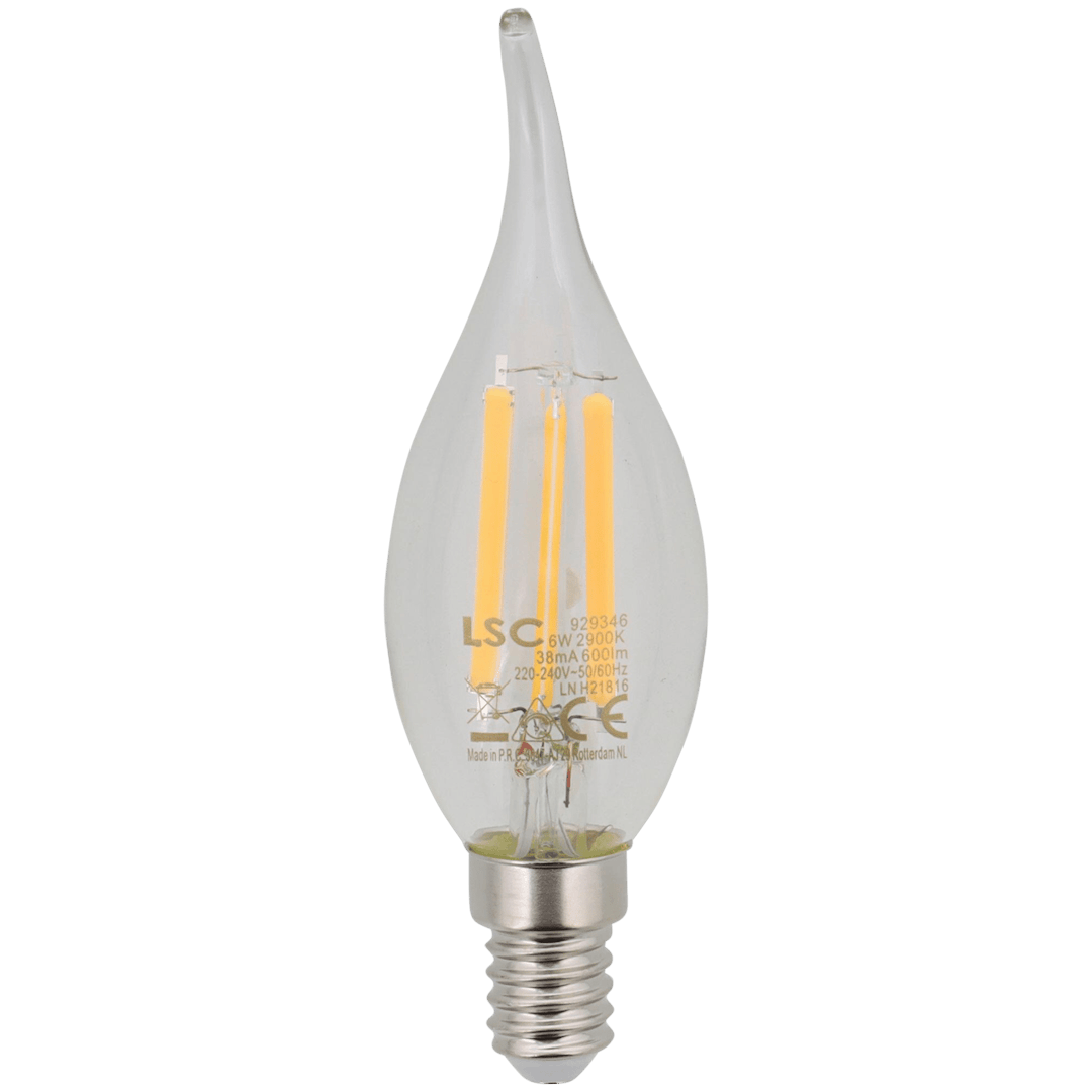 LSC filament ledlamp kaars  