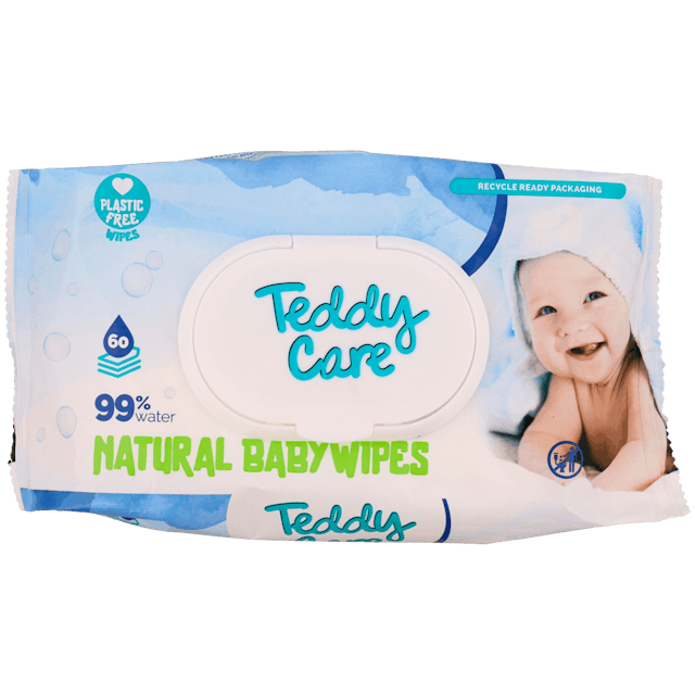Naturalne chusteczki dla niemowląt Teddycare  