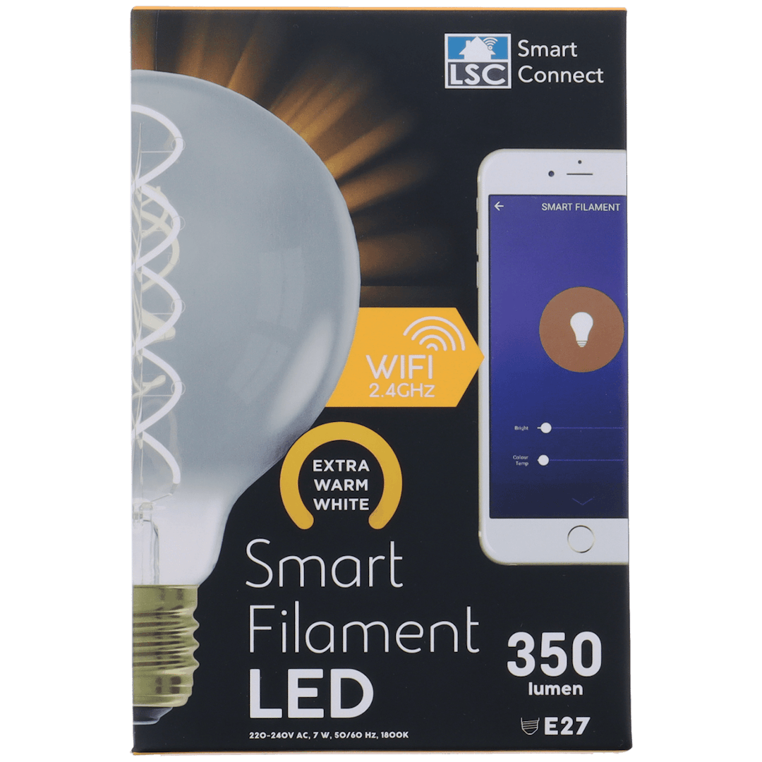 Ampoule LED intelligente à filament en titane LSC Smart Connect  
