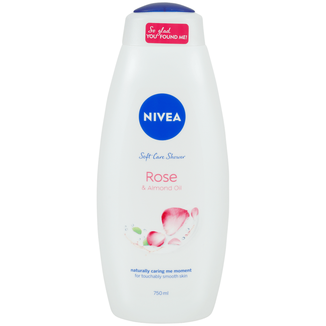 Crema de baño y ducha Nivea Rose & Almond Oil