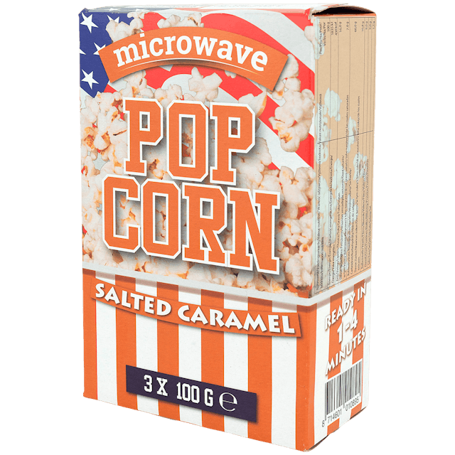 Pop-corn pour micro-ondes Caramel beurre salé