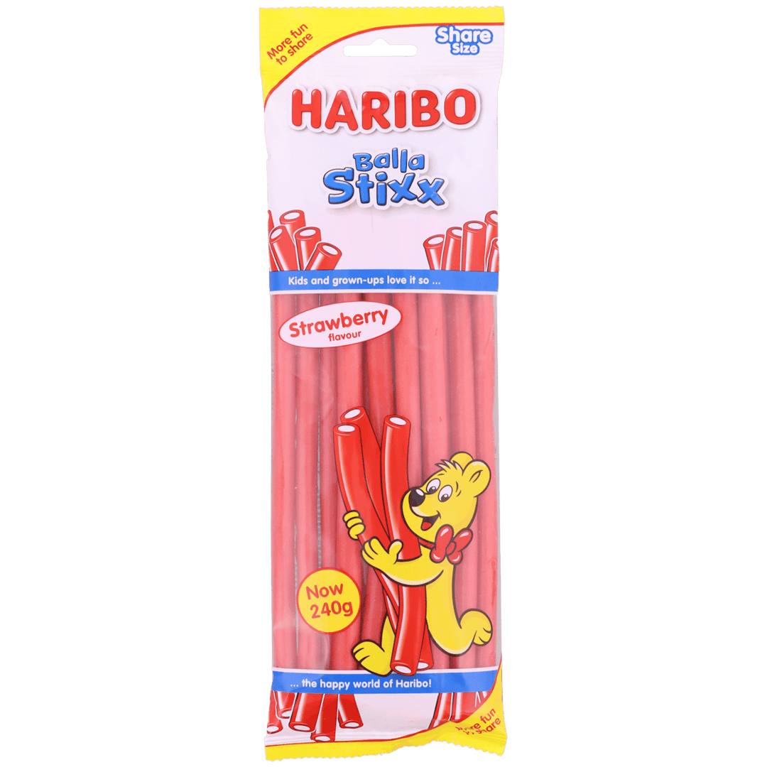 Haribo Balla Stixx Erdbeere