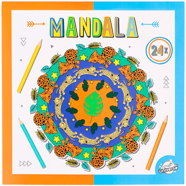 Mandala kleurboek  