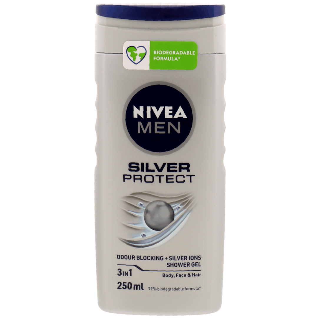 Nivea Mit Duschgel Silver Protect