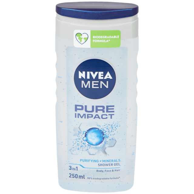 Sprchový gel 3v1 Nivea Pure Impact