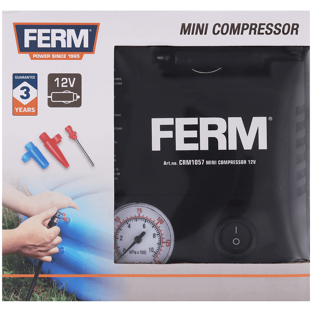 Minicompresor de aire FERM  