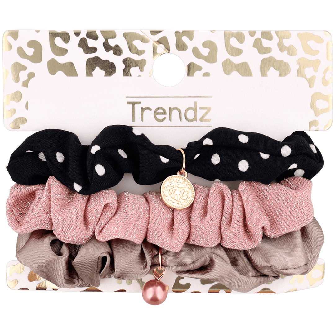Textilní gumičky do vlasů Trendz  