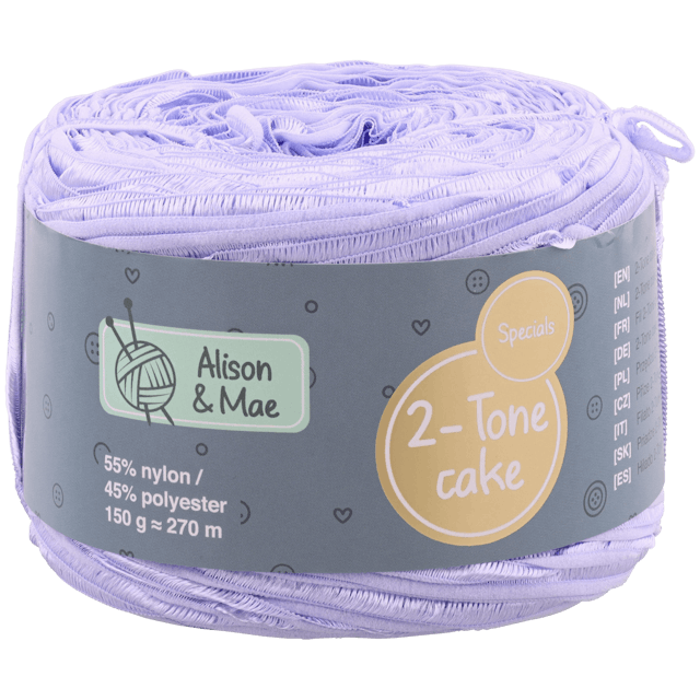 Włóczka Alison & Mae Włóczka 2-Tone Cake