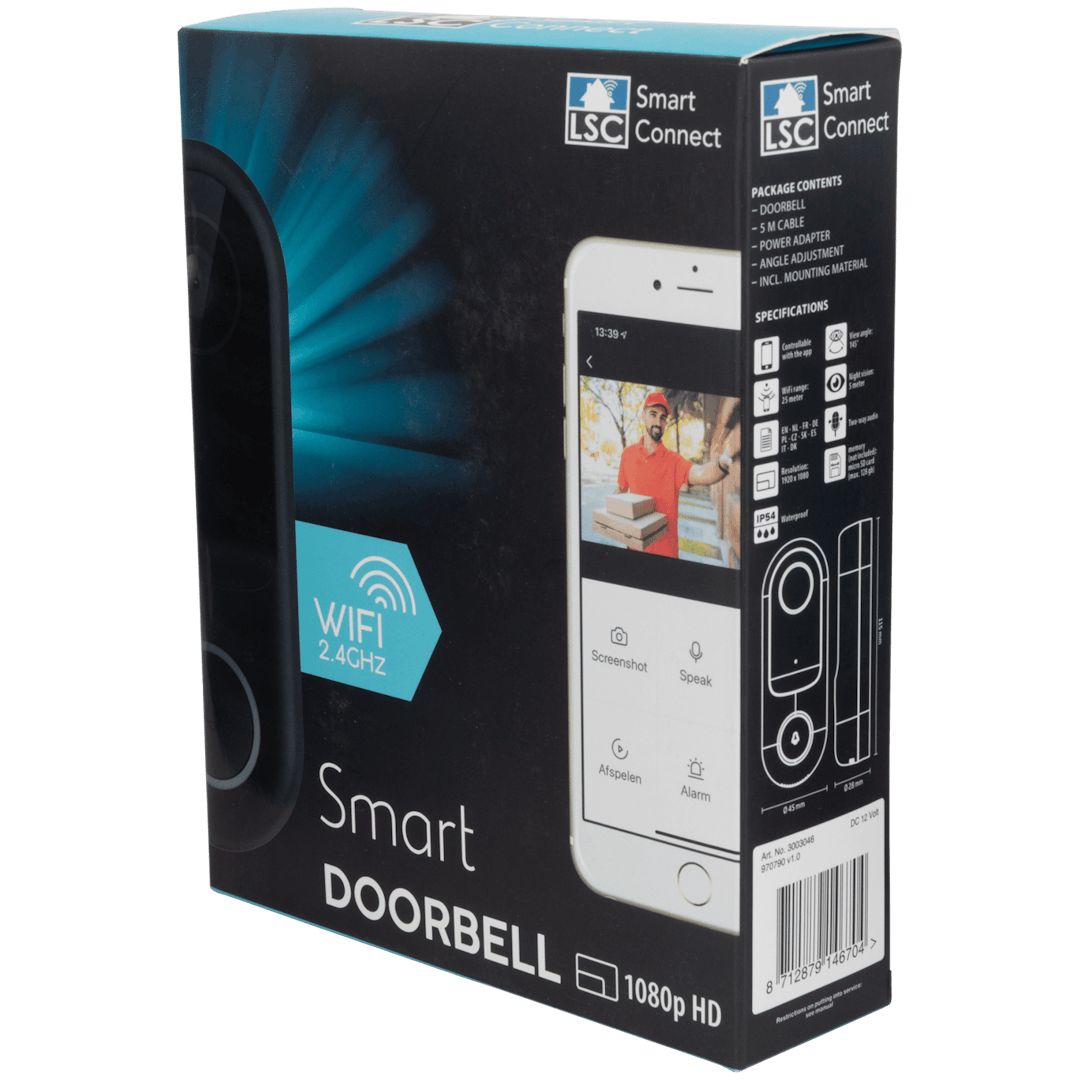 Sonnette vidéo intelligente LSC Smart Connect  