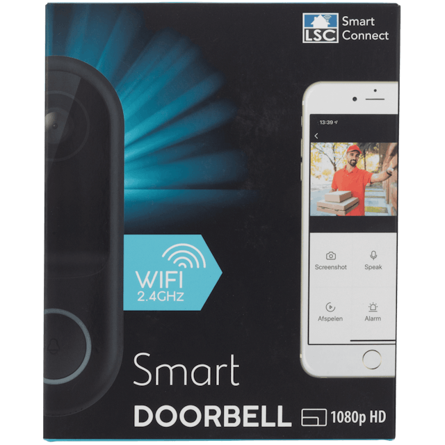 Zvonek na dveře s videem LSC Smart Connect  
