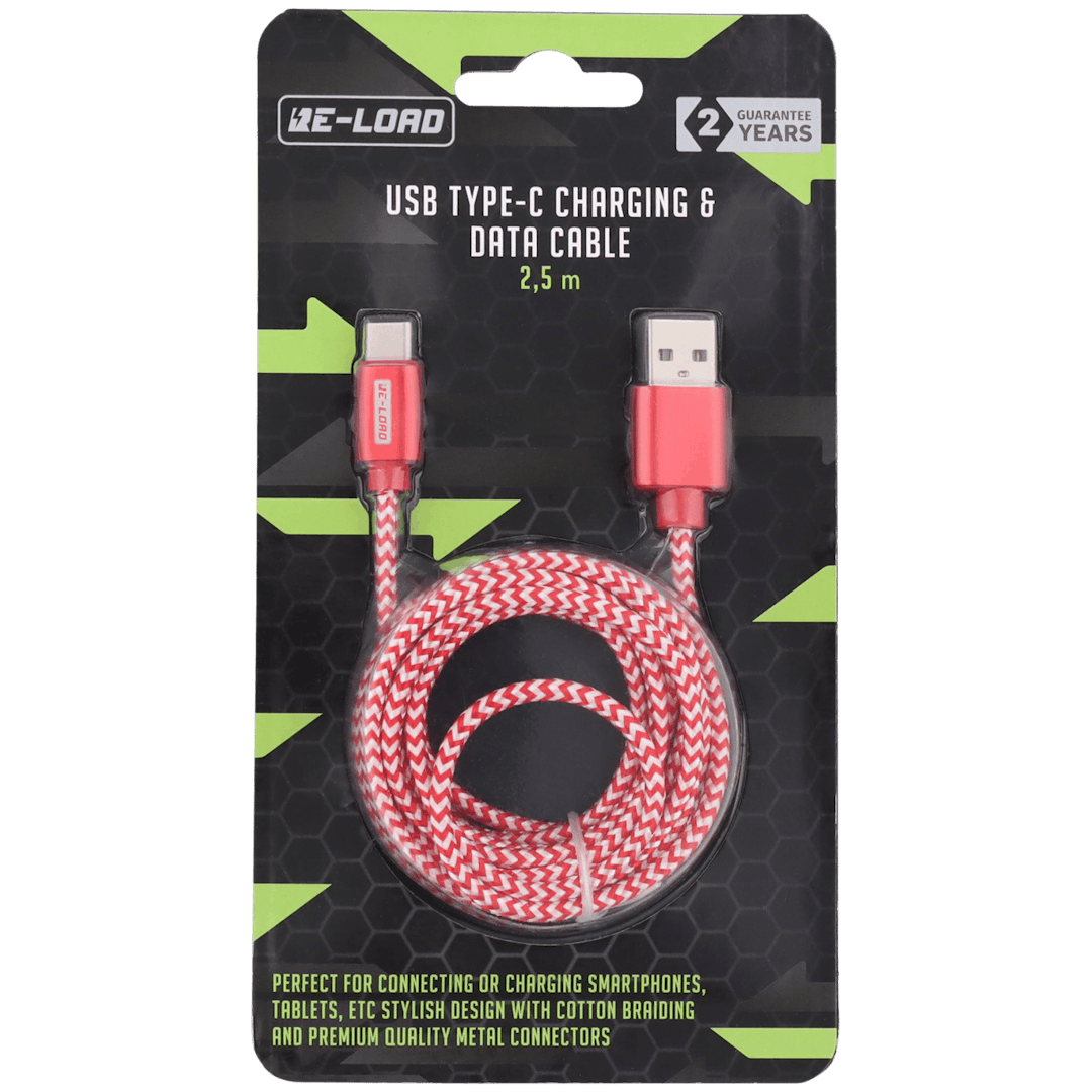 Câble de chargement et de données USB-C Re-load  