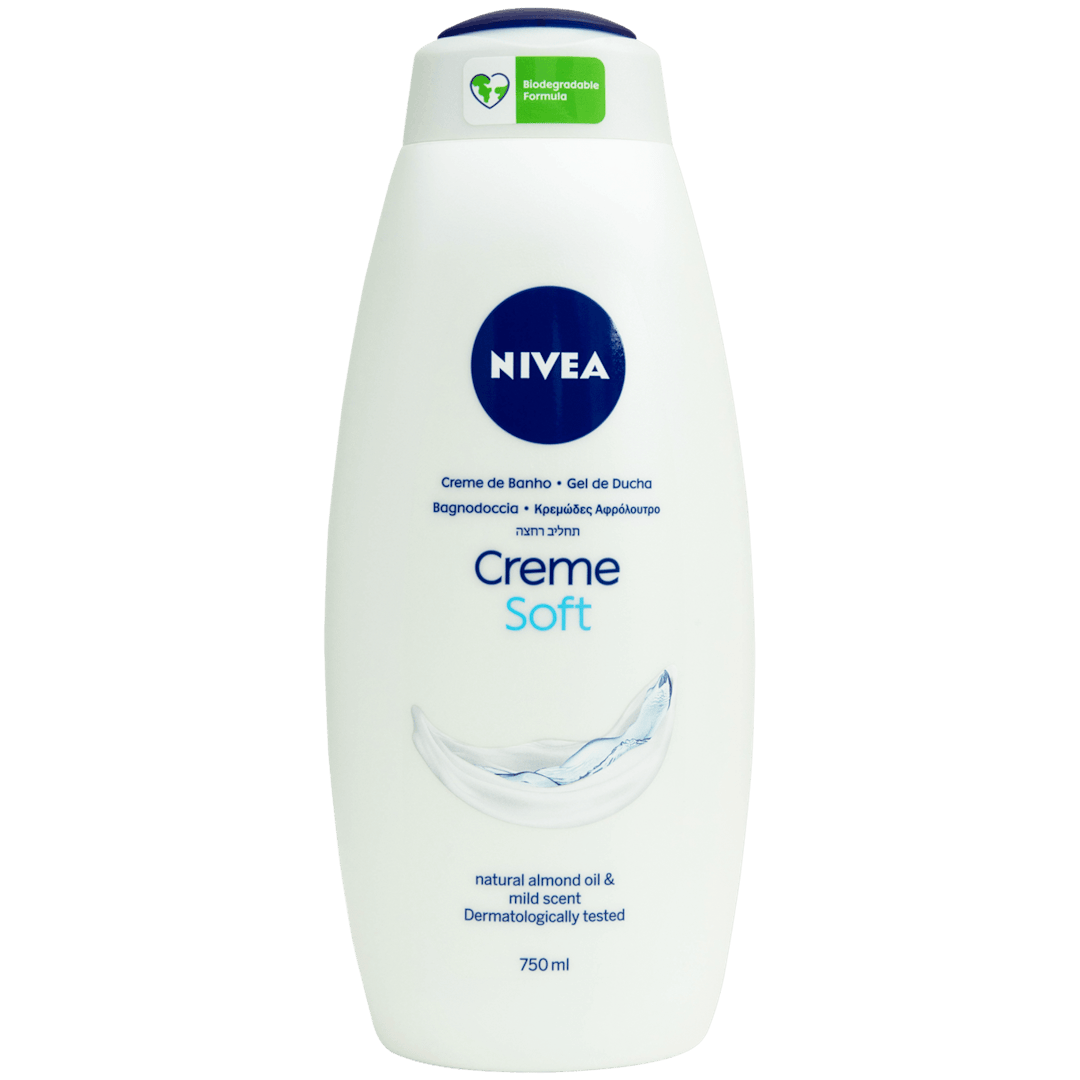 Sprchový a koupelový krém Nivea Creme Soft