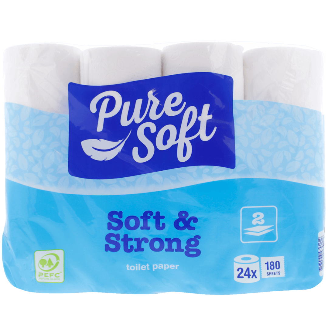 Toaletní papír Pure Soft 