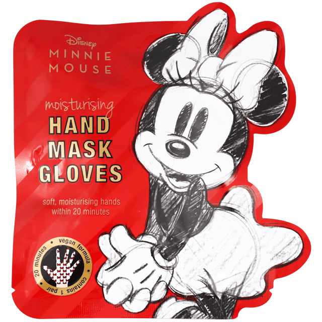 Máscara de manos Minnie Mouse  