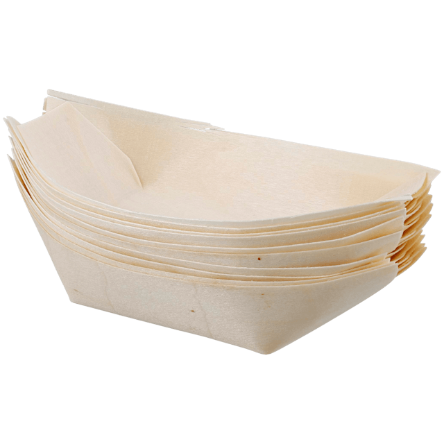 Fingerfood-Schalen aus Holz  