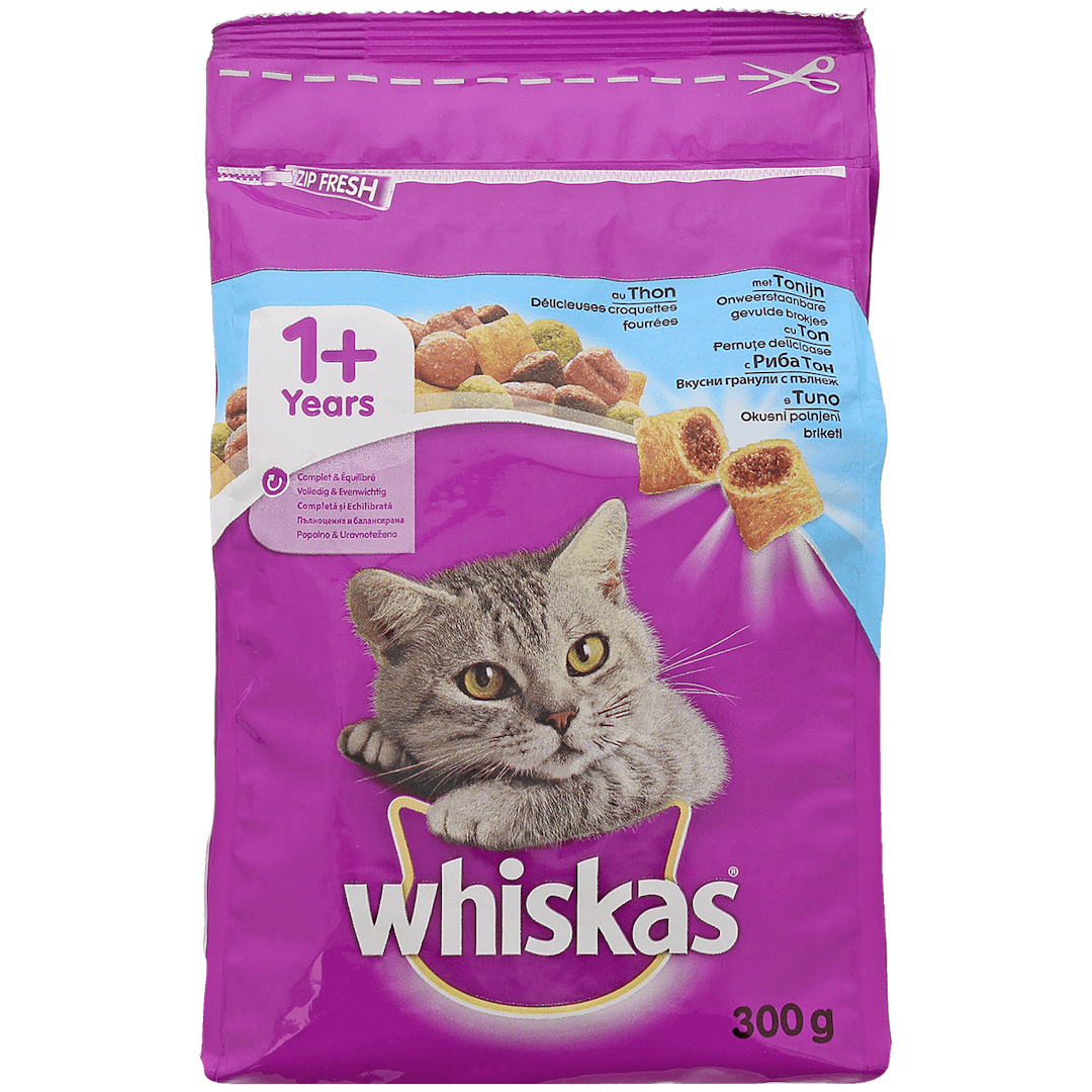 Alimentation sèche pour chats Whiskas  