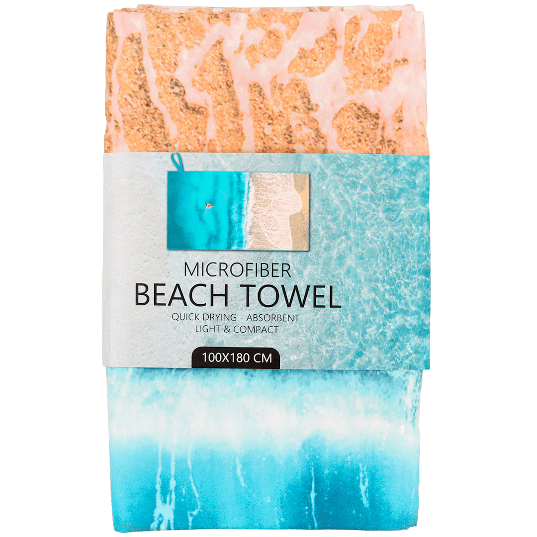 Ręcznik plażowy z mikrofibry  