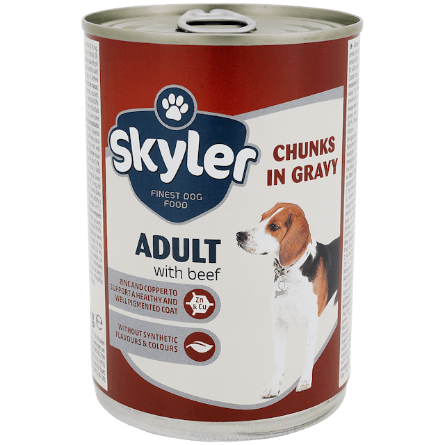 Nourriture pour chiens en boîte Skyler  