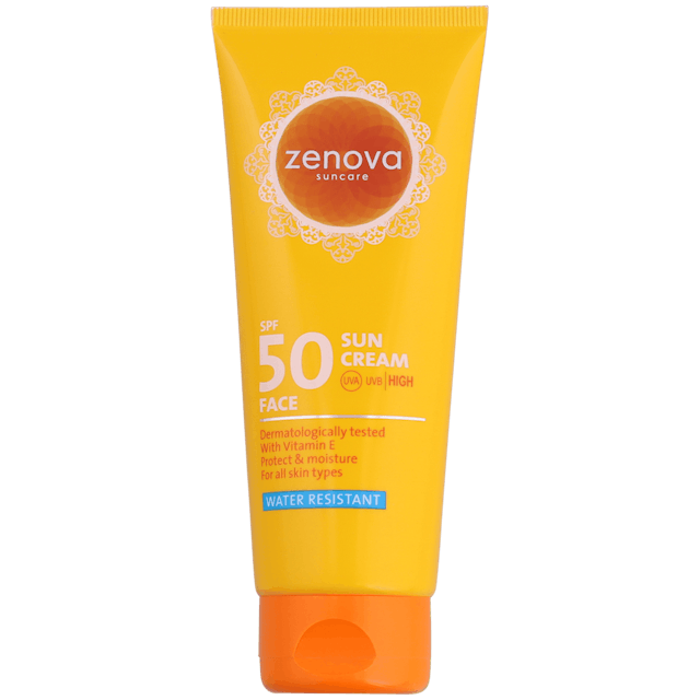 Crème solaire pour le visage Zenova  